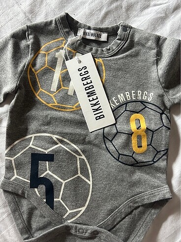 Bikkembergs bebek çıçıtlı body&zıbın