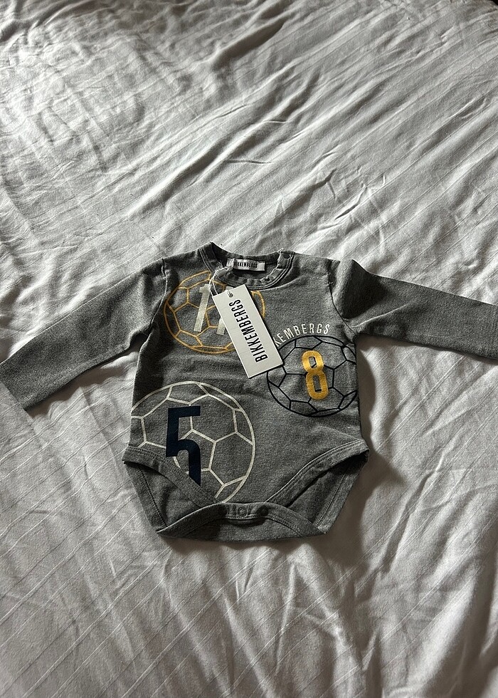 Bikkembergs bebek çıçıtlı body&zıbın - Görsel 2
