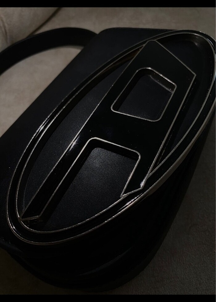 Diesel Siyah Mat Deri Çanta - Görsel 3