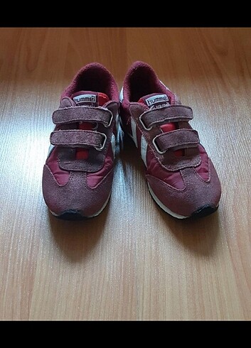 30 Beden bordo Renk Hummel 30 numara Kız çocuk spor günlük ayakkabı