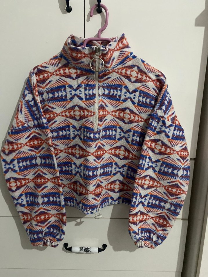 Çok Renkli Kazak/Bluz - Görsel 2