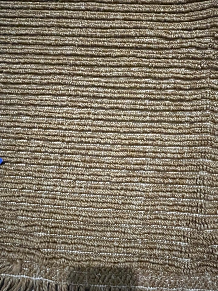 Kahverengi Bohem Tarzı Püsküllü Halı - Görsel 3