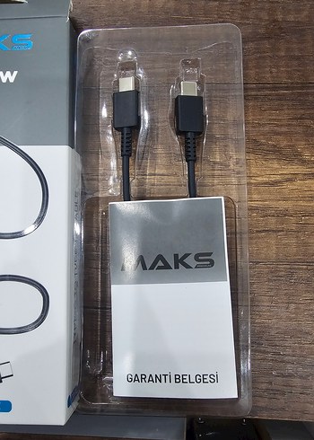 samsung orjinal MAKS 45W Type-C Şarj Kablosu 1 Metre Siyah - Görsel 2