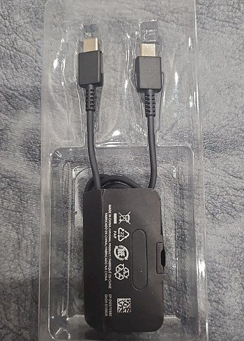 samsung orjinal MAKS 45W Type-C Şarj Kablosu 1 Metre Siyah - Görsel 5