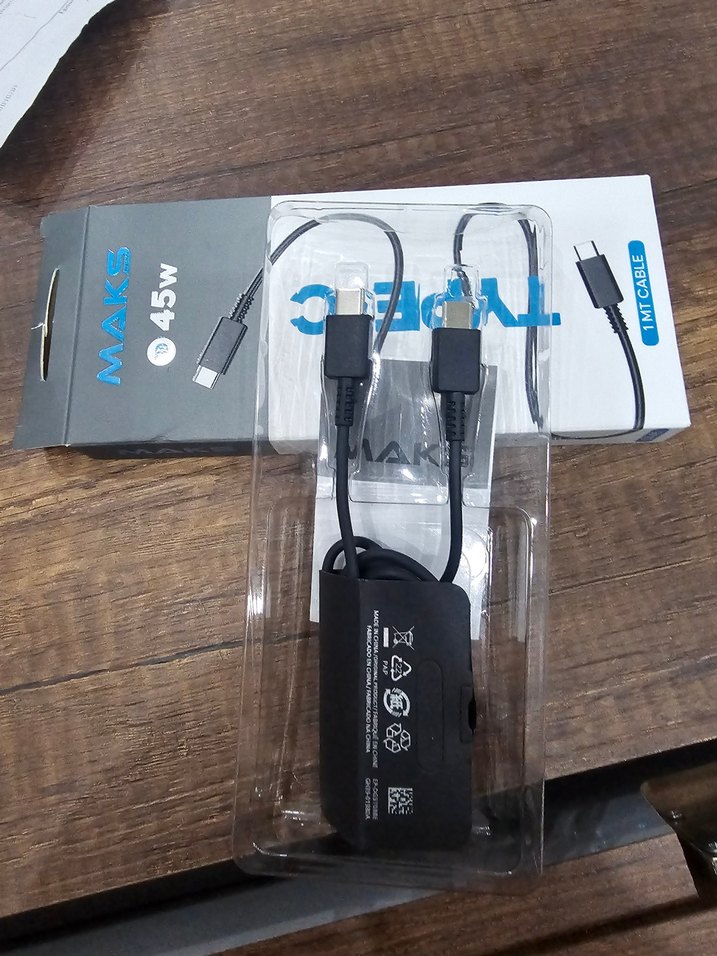 samsung orjinal MAKS 45W Type-C Şarj Kablosu 1 Metre Siyah - Görsel 3