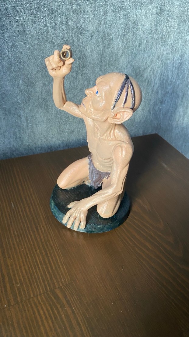 Bej Gollum Figürü - Görsel 3