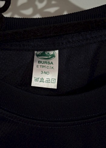 Siyah Erkek Kısa Kollu Basic Tişört - Görsel 2