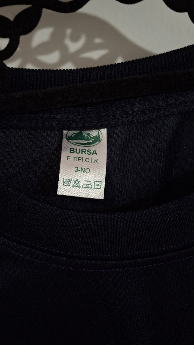 Siyah Erkek Kısa Kollu Basic Tişört - Görsel 2