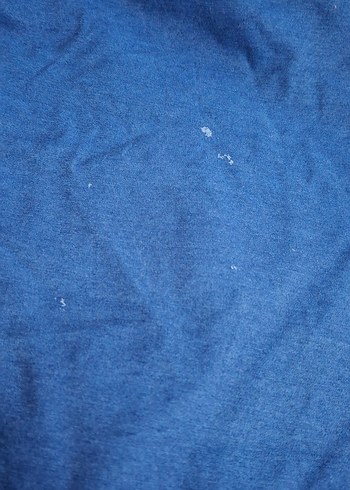 Mavi Bohem Uzun Kemerli Elbise - Görsel 4