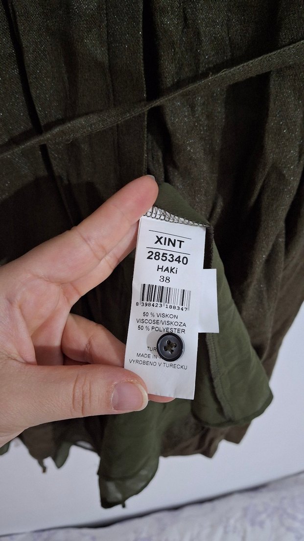 Kemerli Uzun Simli Tunik - Görsel 4