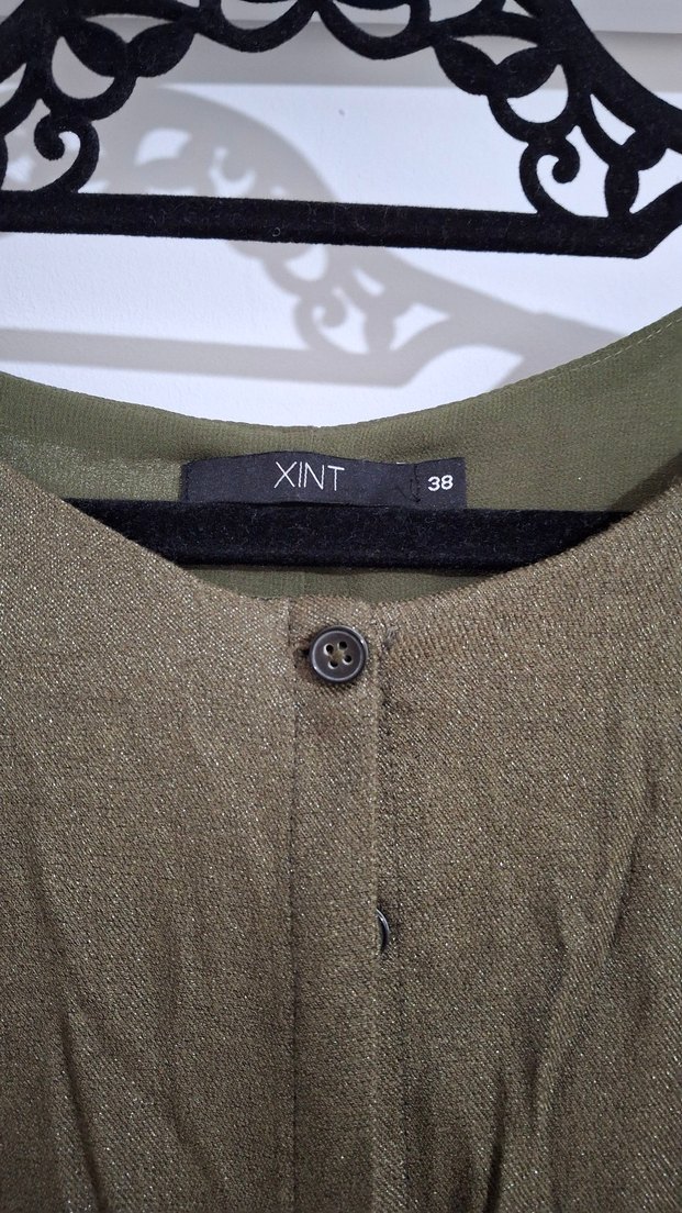 Kemerli Uzun Simli Tunik - Görsel 3