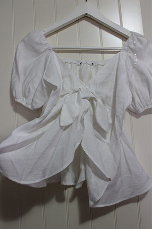 Tasarım s-m Beyaz Bluz