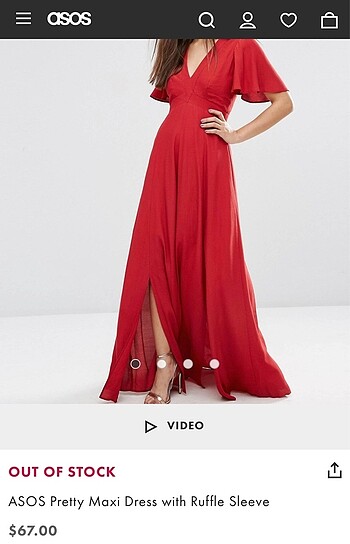 xxl Beden Asos Elbise