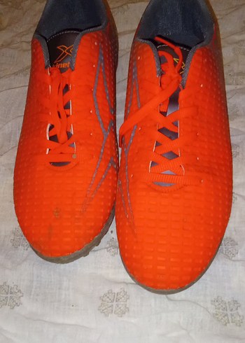 turuncu kinetix Erkek Futbol Ayakkabısı Velcro Detaylı - Görsel 2