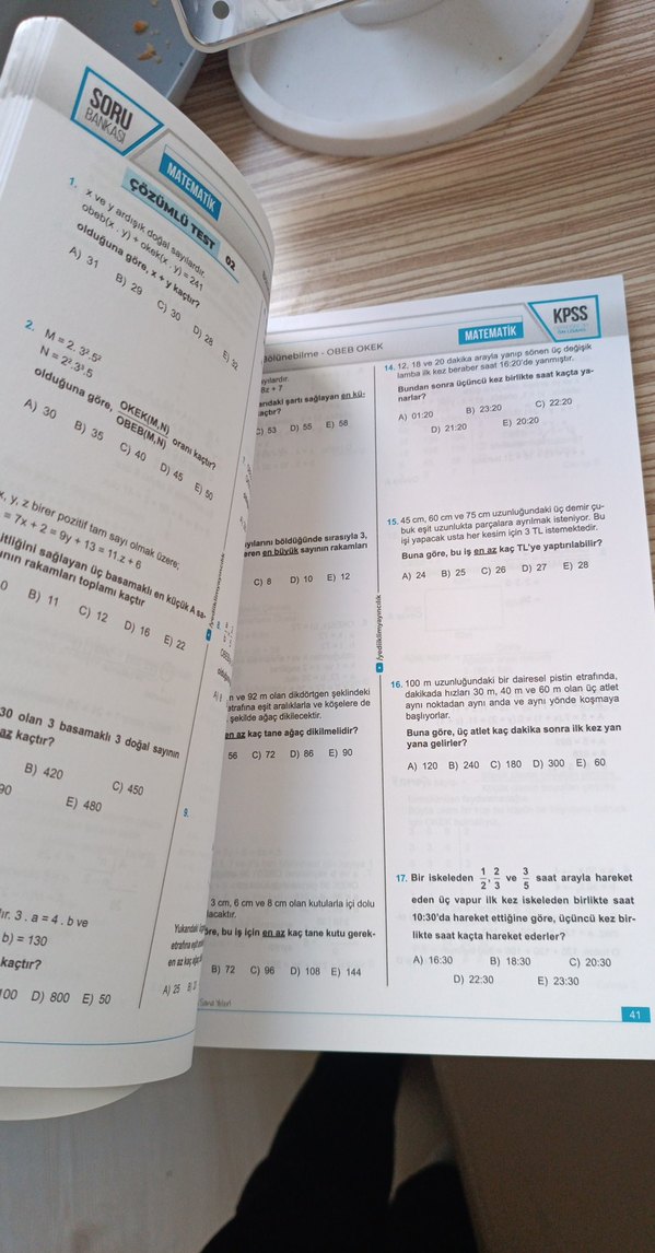 KPSS 2026 Matematik Soru Bankası Modüler Set - Görsel 2