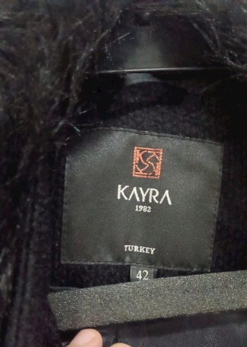 Kuşaklı Siyah Uzun Kaban - Görsel 5