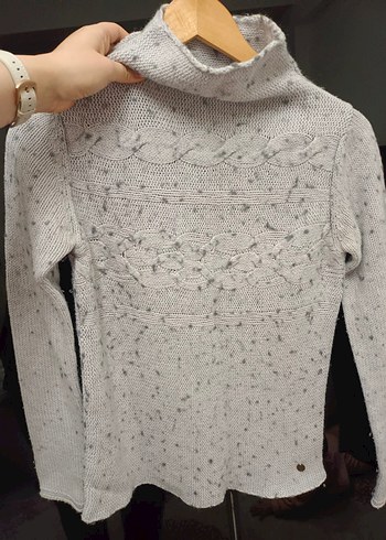 Gri Desenli kazak - Görsel 3