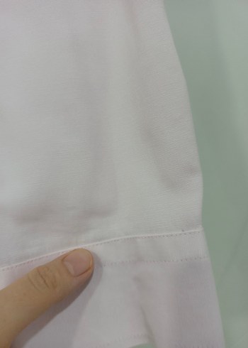 Düğmeli Pembe Erkek Gömlek - Görsel 2