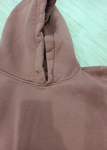 Erkek Camel Rengi Casual XL Kombine Sweatshirt - Görsel 4