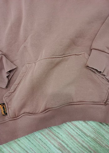 Erkek Camel Rengi Casual XL Kombine Sweatshirt - Görsel 6