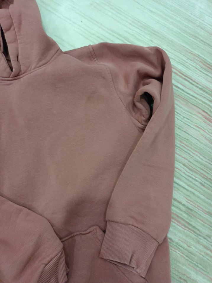 Erkek Camel Rengi Casual XL Kombine Sweatshirt - Görsel 2