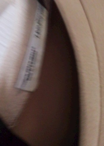 Bej Süet Kısa Kollu Kadın Tişört - Görsel 3