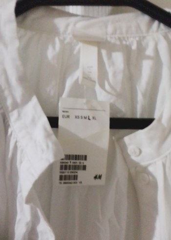 Beyaz Keten Uzun Salaş Elbise - Görsel 4