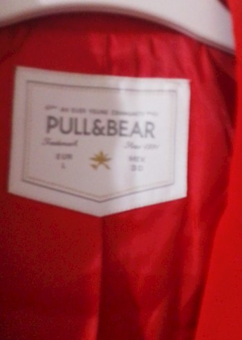 Düğmeli Kırmızı Kadın Blazer Ceket - Görsel 3