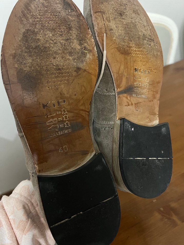 Kip marka Gri Süet Bağcıklı Erkek Klasik Ayakkabı - Görsel 4