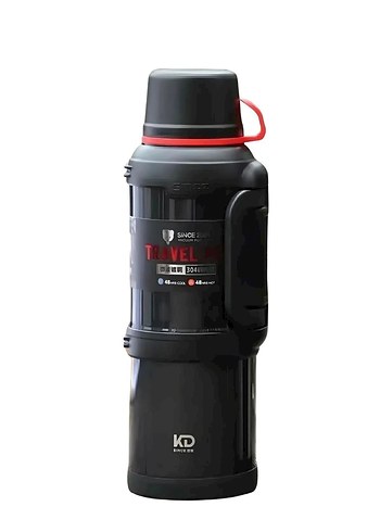 TRAVEL 4 LİTRE AİLE TERMOSU (SİYAH) - Görsel 4