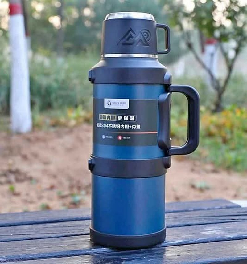 3.2 LİTRE 48 SAT SICAK SOĞUK TERMOS - Görsel 3