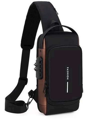 FASHION ÇOK FOKSİYONLU SU GEÇİRMEZ USB ŞARJLI ÇANTA - Görsel 4