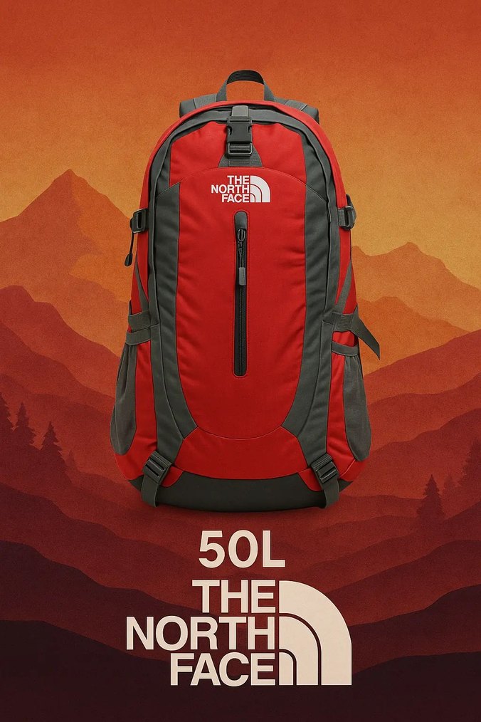 THE NORTH FACE 50 LİTRE HACİMLİ SIRT ÇANTASI - Görsel 3