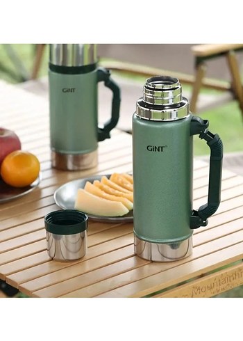 GİNT 2.2 LİTRE ÇELİK TERMOS - Görsel 3