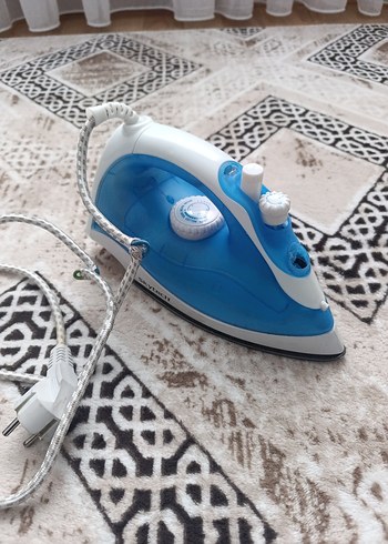 Mavi Buharlı Ütü - Görsel 2