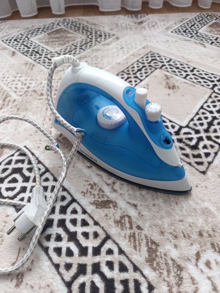 Mavi Buharlı Ütü - Görsel 2