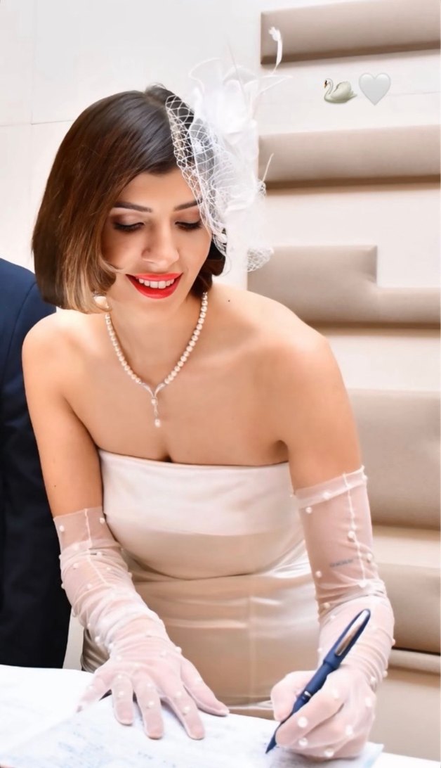 Modern Klasik Beyaz Balık Abiye - Görsel 2