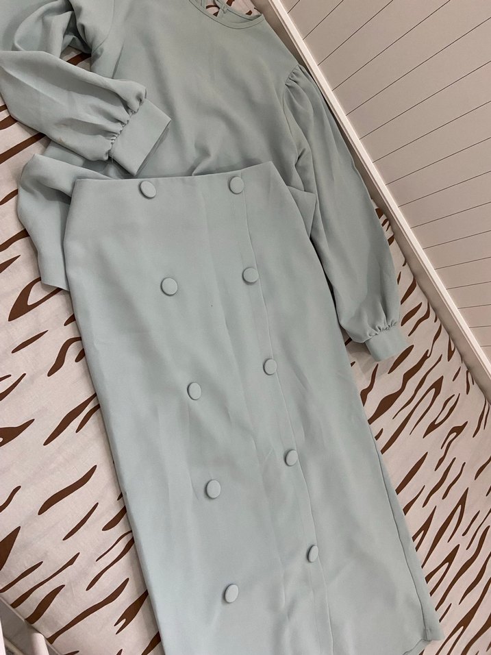 Gömlek etek takım küf yeşili - Görsel 3