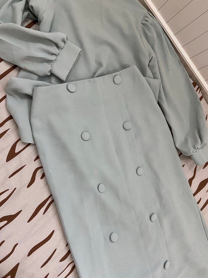 Gömlek etek takım küf yeşili - Görsel 2