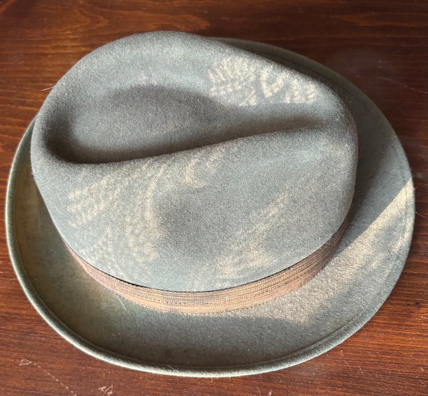 Haki Yeşil Kovboy Kadın Şapka - Görsel 2