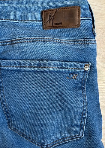Kadın Mavi Denim Normal Paça Kot Pantolon - Görsel 3
