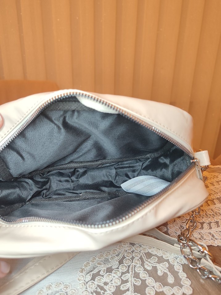 DeFacto Bej Deri Kadın Omuz Çantası askılı - Görsel 5