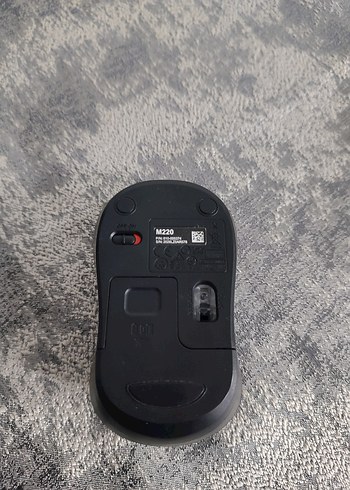 Logitech m220 sessiz Siyah Kablosuz Mouse - Görsel 2