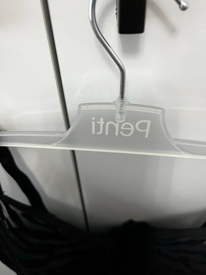 Siyah Zebra Desenli Kadın Strappy Büstiyer - Görsel 3