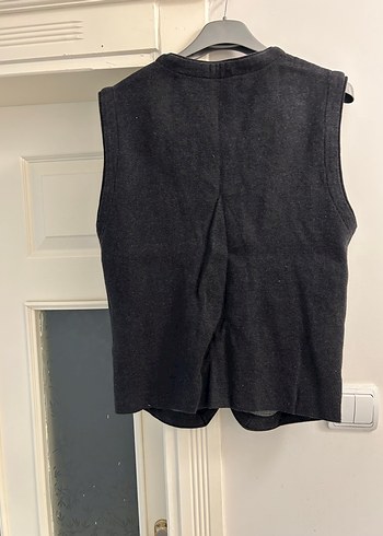 Pierre Cardin Düğmeli Gri Erkek Yeleği - Görsel 2