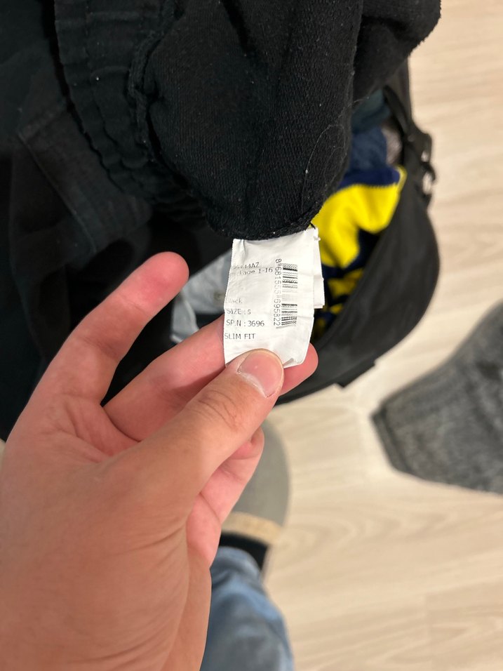 Erkek Siyah  Outdoor Eşofman - Görsel 4