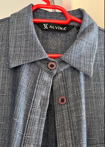 Alvina Uzun Tunik Gömlek -Beden:38 - Görsel 2