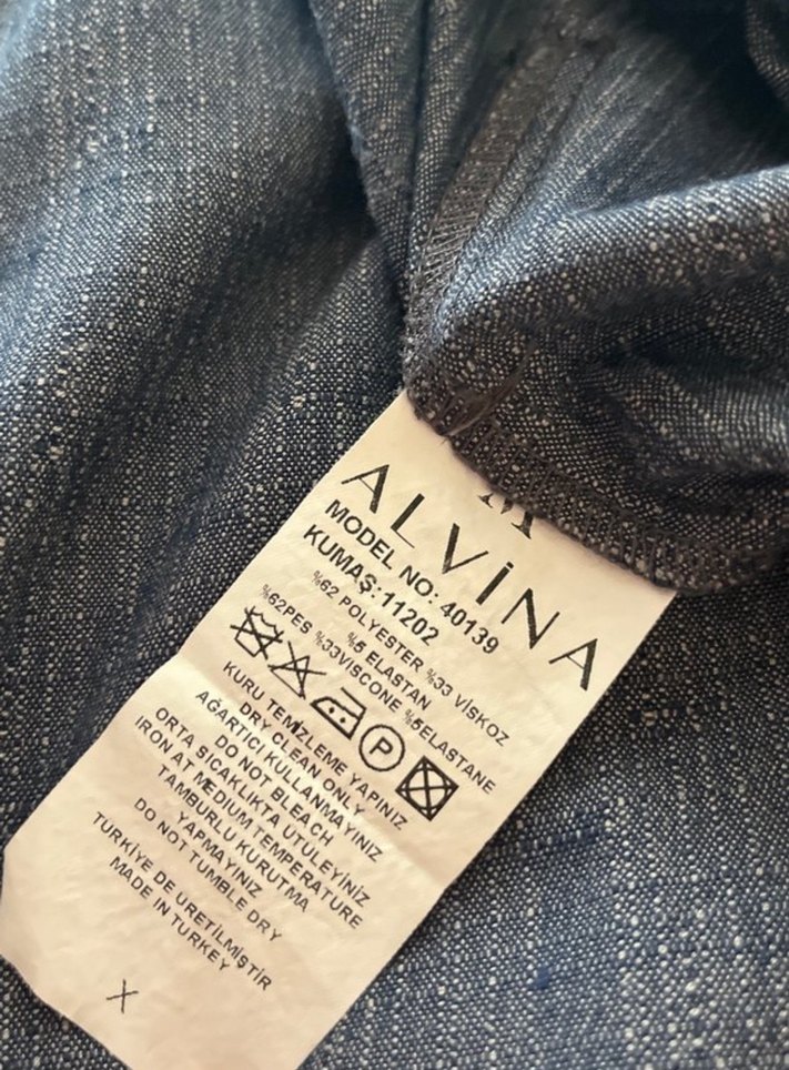 Alvina Uzun Tunik Gömlek -Beden:38 - Görsel 4