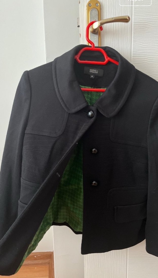 Marks & Spencer Siyah Ceket -Beden:36 - Görsel 2