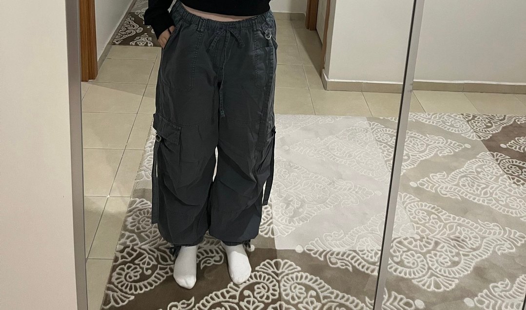 Defacto Gri  Kadın  Pantolon - Görsel 3